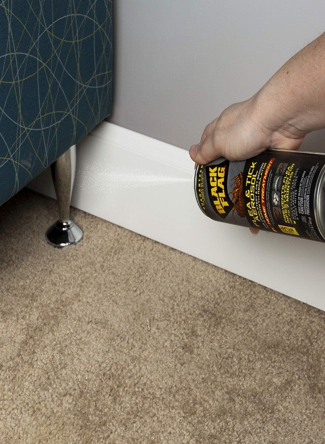 Black Flag Flea & Tick Killer for Upholstery & Pet Bedding Aerosol, 16-Ounce - Image 5